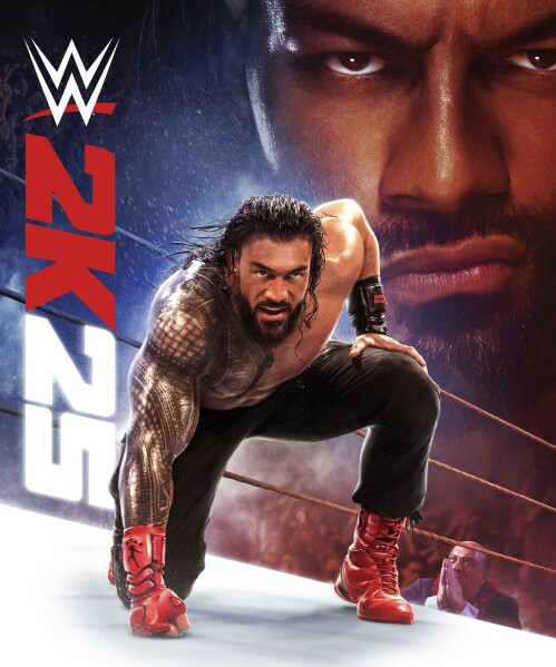 WWE 2K25 game cover