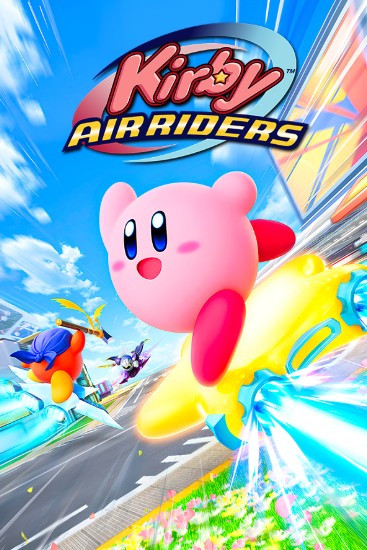 Kirby Air Riders game cover
